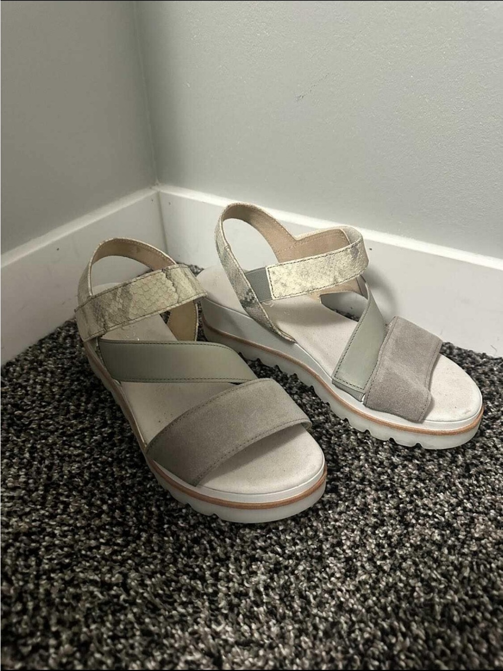 Gabor Neutral Sandals